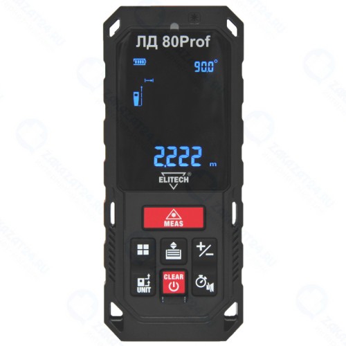 Лазерный дальномер ELITECH ЛД 80Prof