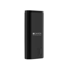Аккумулятор внешний CANYON PB-103 Power bank 10000mAh Li-poly battery, Black