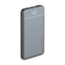 Внешний АКБ NRG Alum 10000 mAh, QC 3.0, Power Delivery 18W, графит, Deppa Внешний АКБ NRG Alum 10000 mAh, QC 3.0, Power Delivery 18W, графит, Deppa