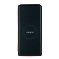 Внешний аккумулятор Momax Q.Power2 Wireless Battery 10000 mAh - Black