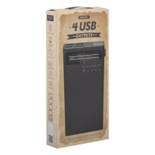 Внешний АКБ Power Bank REMAX Radio Series 20000 mAh RPP-102 4хUSB 2,4 А (черный) Внешний АКБ Power Bank REMAX Radio Series 20000 mAh RPP-102 4хUSB 2,4 А (черный)
