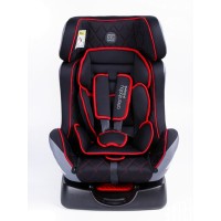 Автокресло AMAROBABY Professional (группа 0+/I/II) чёрный/красный