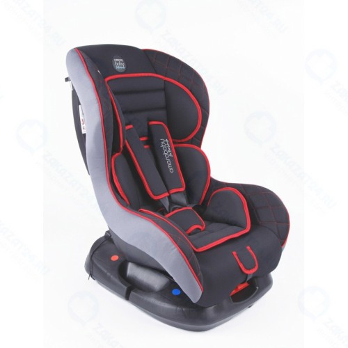 Автокресло AMAROBABY Safety (группа 0+/I) чёрный/красный