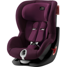 Автокресло Britax Roemer KING II Black Series Burgundy Red Trendline