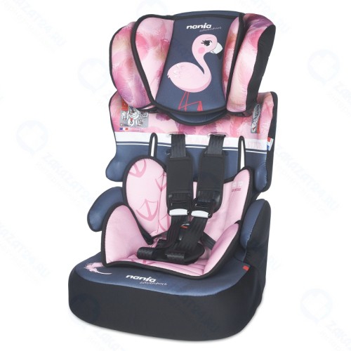 Автокресло Nania Beline SP Flamingo Animals