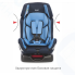 Автокресло SIGER Диона голубой (0-7 лет 0-25 кг группа 0+/1/2)