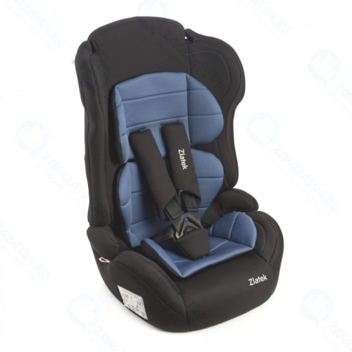 Автокресло ZLATEK ZL513 lux синий Atlantic (Группа I/II/III 9-36 кг 1-12 лет)