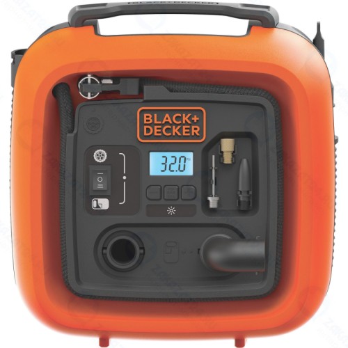 Автомобильный компрессор BLACK+DECKER ASI400