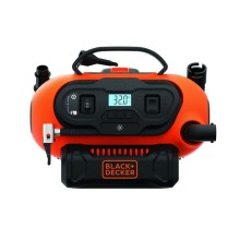 Компрессор аккумуляторный BLACK+DECKER BDCINF18N, без АКБ и ЗУ, 3 в 1, 12В/220В/18В Компрессор аккумуляторный BLACK+DECKER BDCINF18N, без АКБ и ЗУ, 3 в 1, 12В/220В/18В