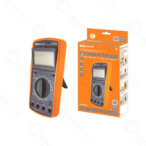 Мультиметр TDM Electric цифровой ударо- пыле- защищенный серия 