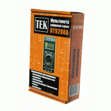 Мультиметр TEK DT 9208A