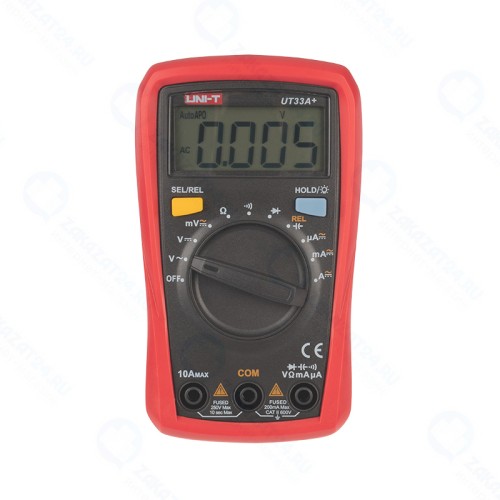 Портативный мультиметр UNI-T UT33A+ с автовыбором пределов измерений