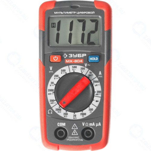 Мультиметр ЗУБР МХ-804