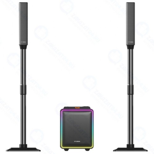 Минисистема Hyundai H-HA600, черный