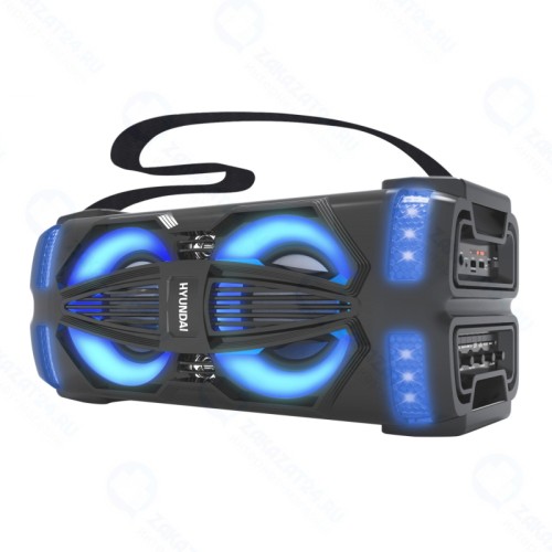 Минисистема Hyundai H-MAC200, черный