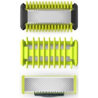 Сменные лезвия Philips OneBlade QP620/50 для лица с насадкой-гребнем для тела, 2 шт