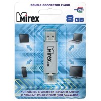 USB-флешка Mirex Smart 8GB Silver (13600-DCFSSM08)