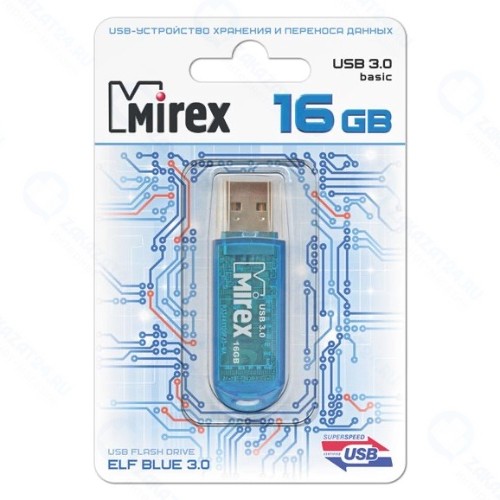 USB-флешка Mirex Elf 3.0 16GB Blue (13600-FM3BEF16)