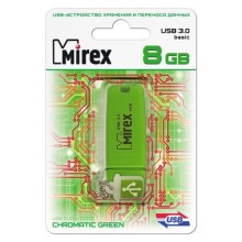 USB-флешка Mirex Chromatic 8GB Green (13600-FM3CGN08)