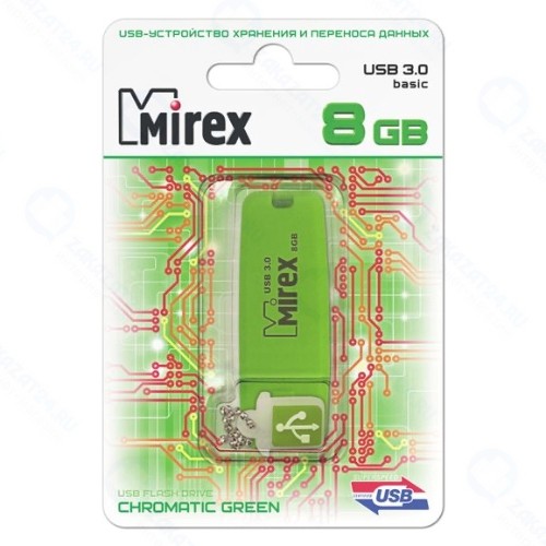 USB-флешка Mirex Chromatic 8GB Green (13600-FM3CGN08)