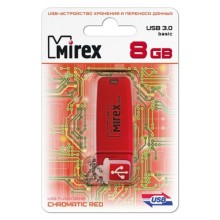 USB-флешка Mirex Chromatic 8GB Red (13600-FM3СHR08)