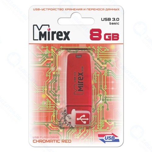 USB-флешка Mirex Chromatic 8GB Red (13600-FM3СHR08)