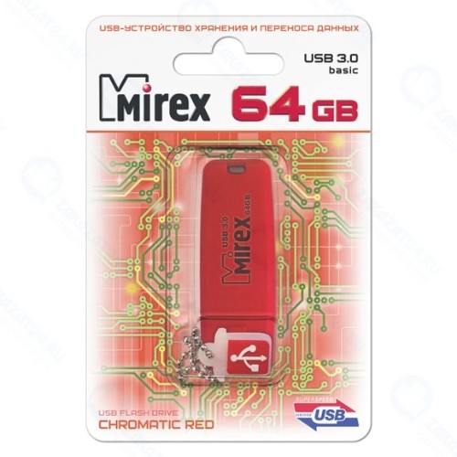 USB-флешка Mirex Chromatic 64GB Red (13600-FM3СHR64)