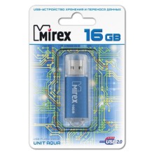USB-флешка Mirex Unit 16GB Aqua (13600-FMUAQU16)