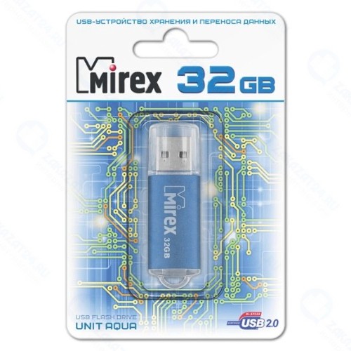 USB-флешка Mirex Unit 32GB Aqua (13600-FMUAQU32 )