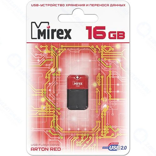 USB-флешка Mirex Arton 16GB Red (13600-FMUART16)