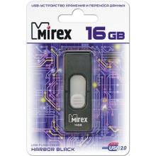 USB-флешка Mirex Harbor 16GB Black (13600-FMUBHB16)