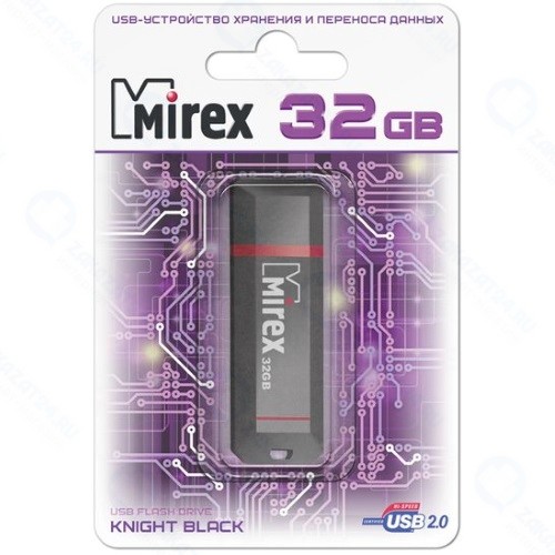 USB-флешка Mirex Knight 32GB Black (13600-FMUKNT32)