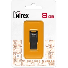 USB-флешка Mirex Mario 8GB Dark (13600-FMUMAD08)