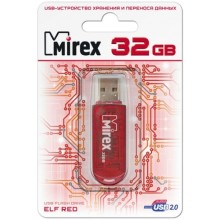 USB-флешка Mirex Elf 32GB Red (13600-FMURDE32)