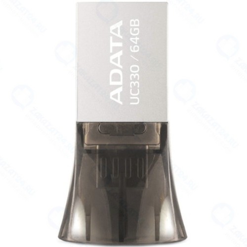 USB-флешка ADATA DashDrive UC330 64Gb (AUC330-64G-RBK)