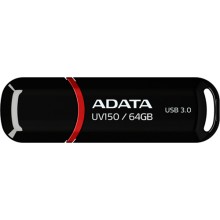 USB-флешка ADATA UV150 64GB Black (AUV150-64G-RBK)