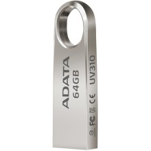 USB-флешка ADATA UV310 64Gb, золотистый (AUV310-64G-RGD)