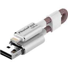 USB-флешка PhotoFast MemoriesCable U3 G3 128Gb Red (MCG3U3R128GB)