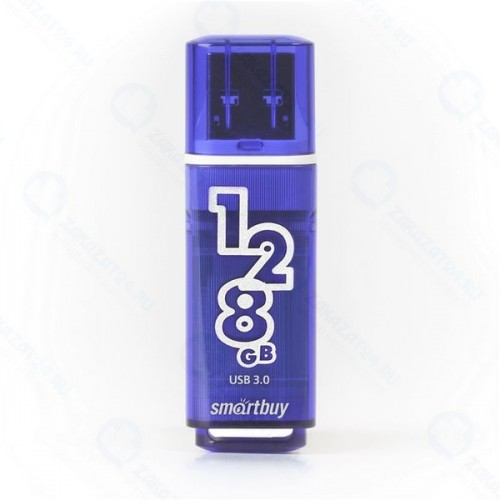 USB-флешка Smartbuy Glossy 128GB Dark Blue (SB128GBGS-DB)