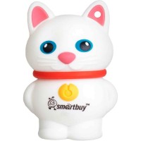 USB-флешка Smartbuy Wild Series: Котенок белый 16GB (SB16GBCatW)