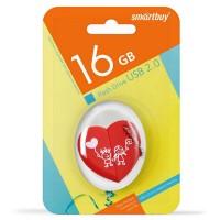 USB-флешка Smartbuy Wild Series: Сердце 16GB (SB16GBHeart)