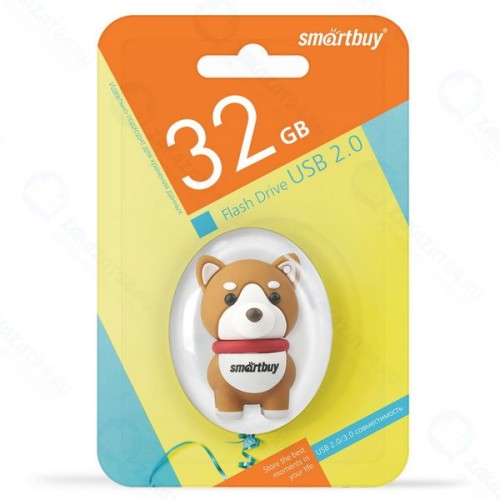 USB-флешка Smartbuy Wild Series: Собачка Акита 32GB (SB32GBAkitaW)