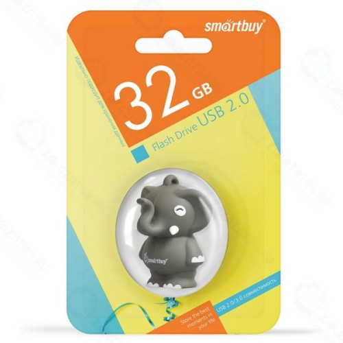 USB-флешка Smartbuy Wild Series: Слоник 32GB (SB32GBElphtG)