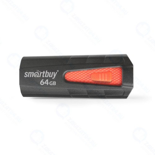 USB-флешка Smartbuy Iron 64GB Black/Red (SB64GBIR-B3)