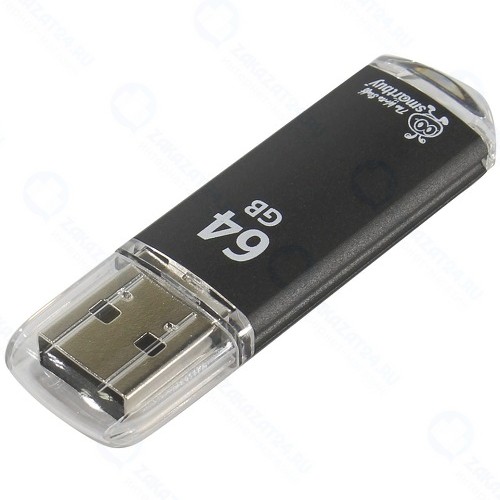 USB флешка 64Gb SmartBuy V-Cut black USB 3.0