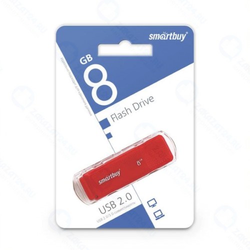 USB-флешка Smartbuy Dock 8GB Red (SB8GBDK-R)