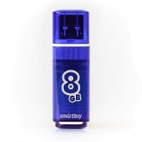 USB-флешка Smartbuy Glossy Series 8GB Dark Blue (SB8GBGS-DB)