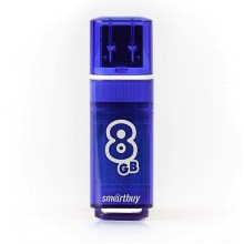 USB-флешка Smartbuy Glossy Series 8GB Dark Blue (SB8GBGS-DB)