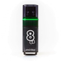 USB-флешка Smartbuy Glossy Series 8GB Dark Grey (SB8GBGS-DG)