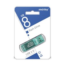 USB-флешка Smartbuy Glossy Series 8GB Green (SB8GBGS-G)